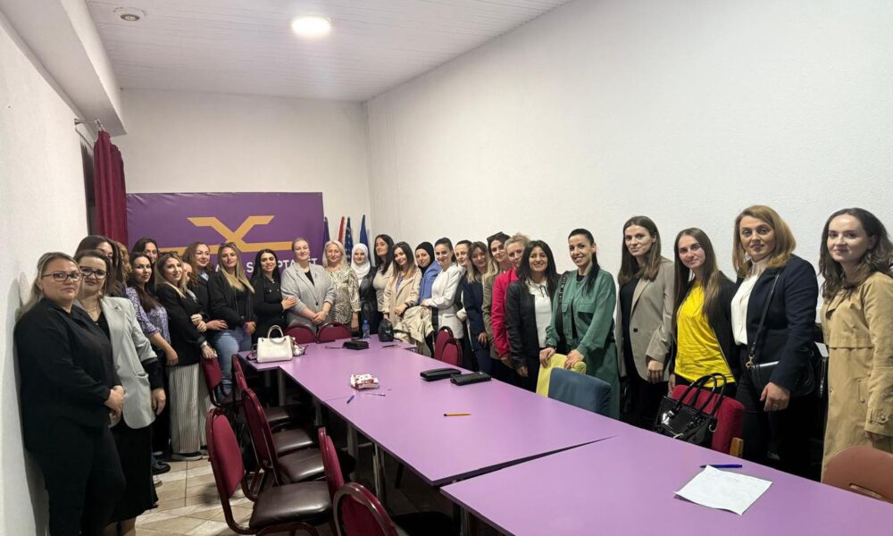 Elfete Ismaili në takim me kryesinë e Asamblesë së gruas në Kumanovë  përkrahje e parezervë për Arben Taravarin