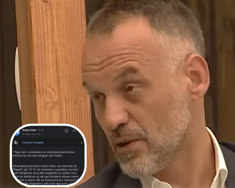 Skandal me rrëfimin e Arben Fetait  Kam protestuar në vitet  80   por atëherë ishte vetëm 7 vjeç