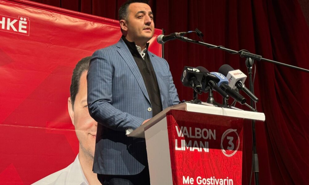 Vladet Xhaferi thirrje qytetarëve të Gostivarit  Më 11 janar  mbështesni Dr  Valbon Limani