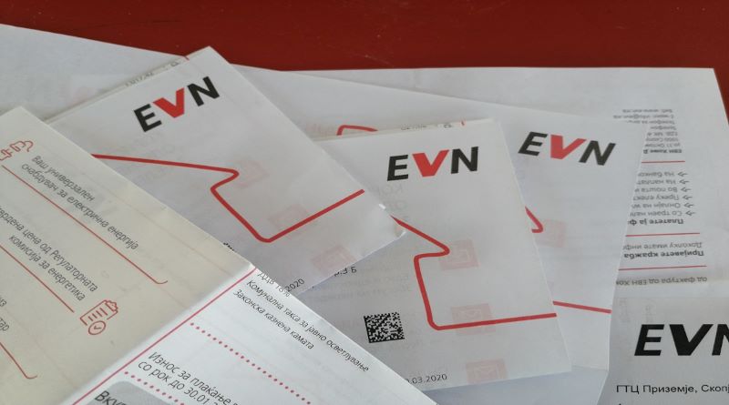 Nga 57 në 900 denarë më shumë shtrenjtohet rryma në Maqedoninë e Veriut