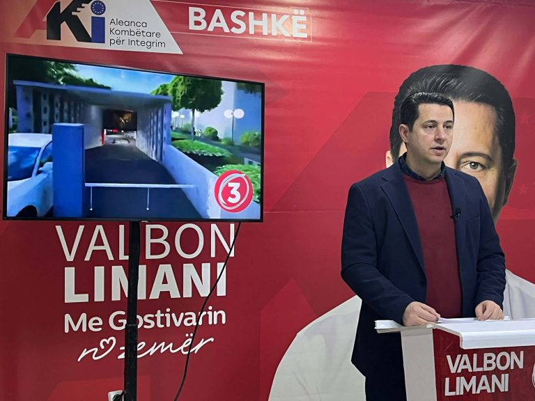 Valbon Limani prezanton projektin për pellg rekreativ dhe pavijon në Parkun e Qytetit