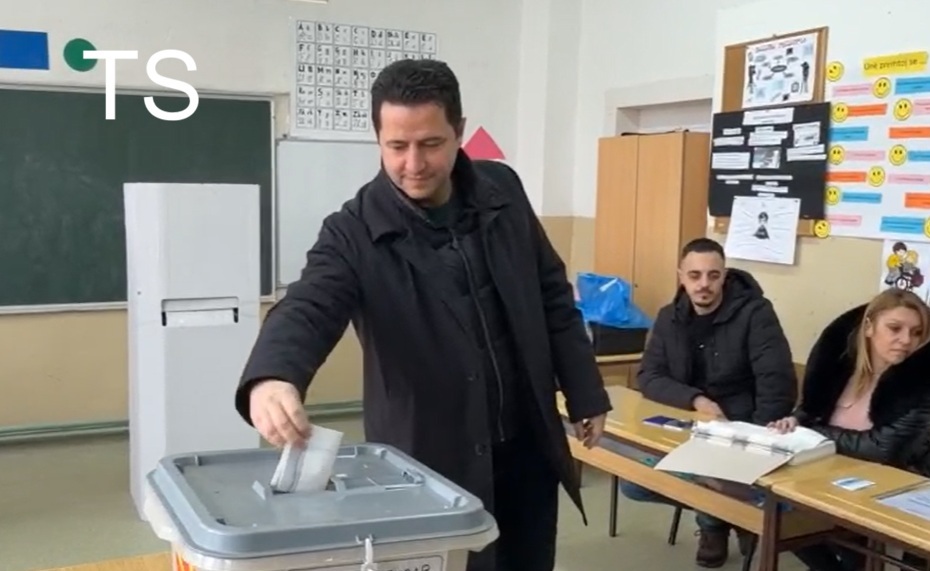 Valbon Limani pas votimit  Sot është ditë me bereqet  Në fund duhet të fitojnë gostivarasit  festojmë së bashku në mbrëmje  VIDEO 