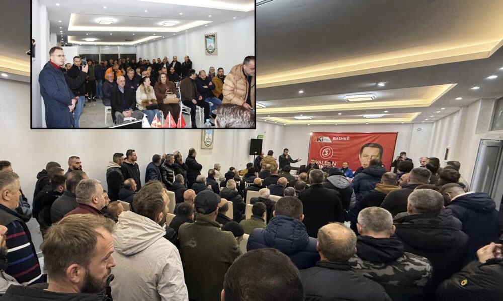 Mbështetje e fuqishme për Valbon Limanin në Zdunjë  në prag të zgjedhjeve të 11 janarit